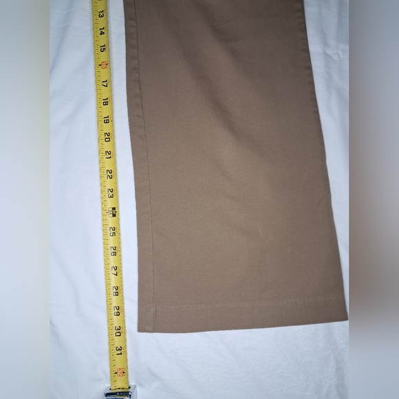 Croft & barrow Tan Casual Pants Strech Plus Size - Picture 9 of 9